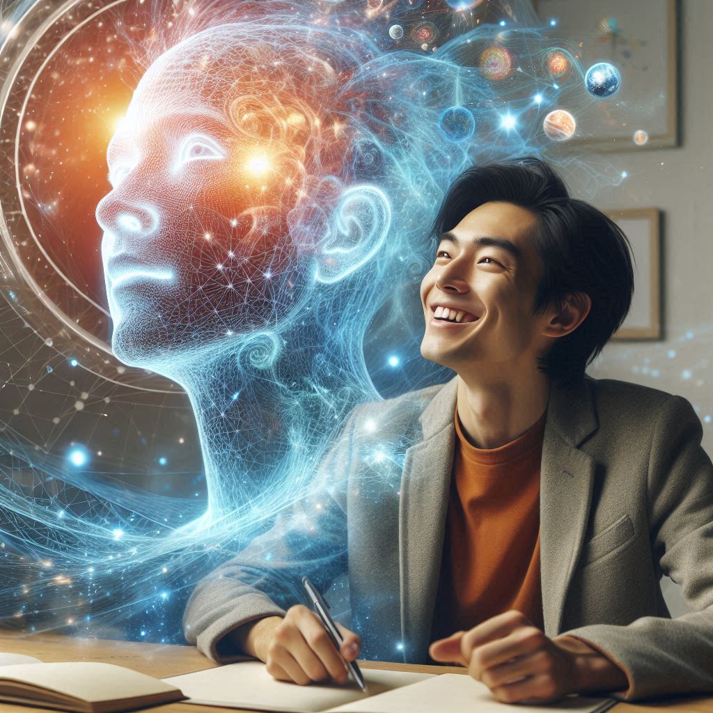 A person exercising self-awareness and emotional maturity